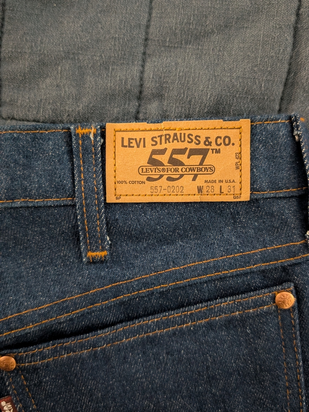 Vintage Made In USA 1986 Levi's 557 Jeans